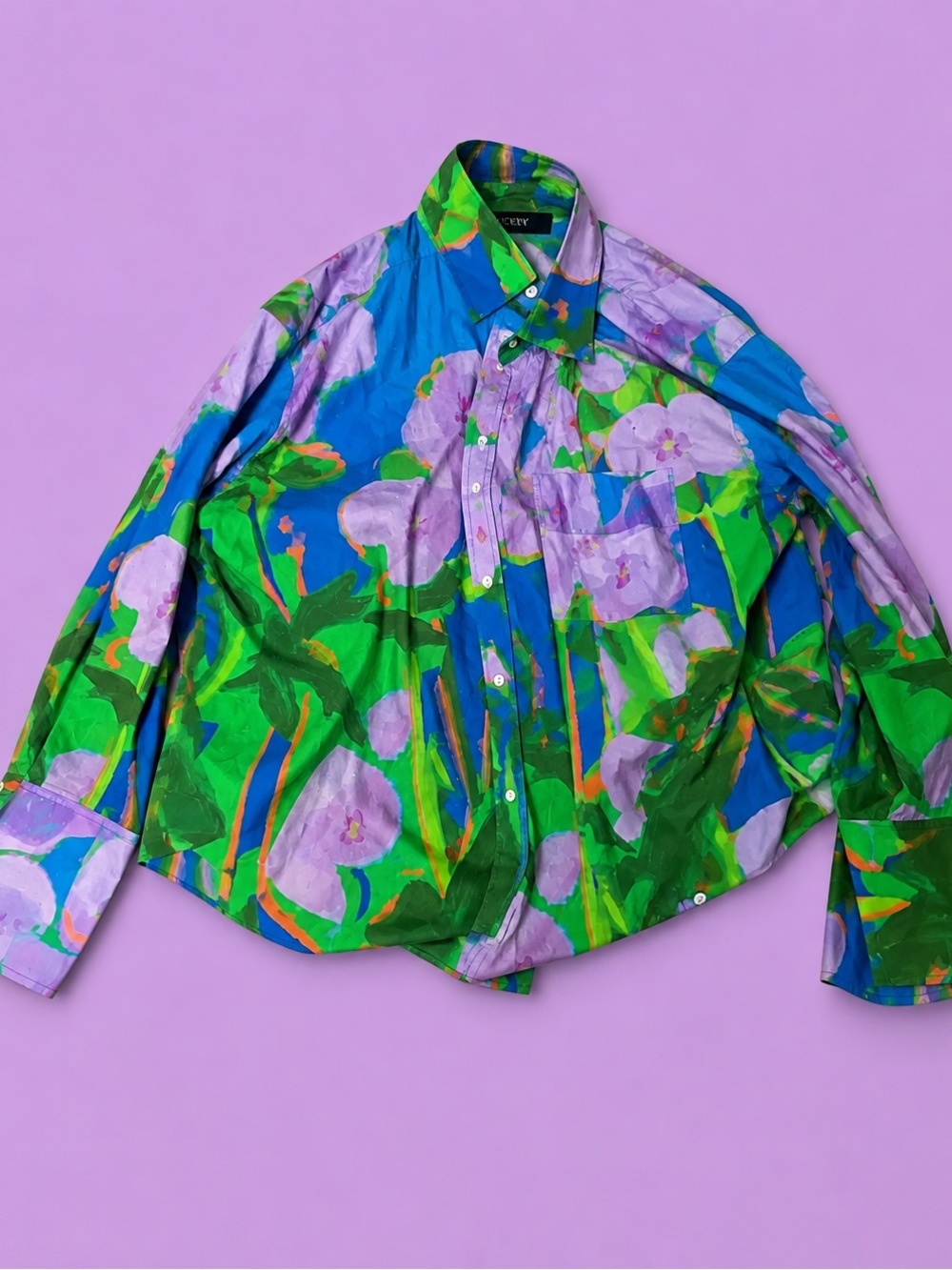 J. Crew x Nicole Wittenberg Button-Up Shirt SIZE 20 Limited Edition Collection - Picture 3 of 3